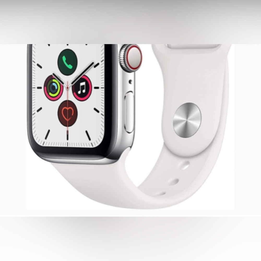 Apple Watch Series 5 44mm Stainless Steel Silver GPS + Cellular